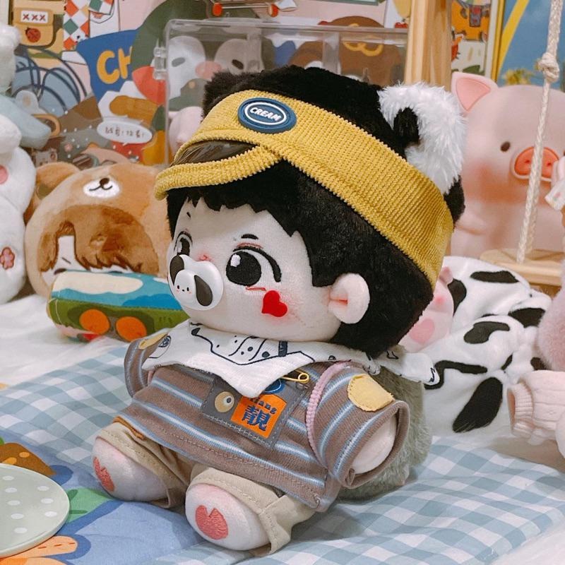 王一博屬性20cm棉花娃/兔毛胖達/全新裸娃/王一博-細節圖4