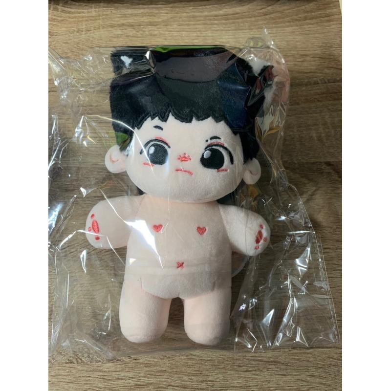 王一博屬性20cm棉花娃/兔毛胖達/全新裸娃/王一博-細節圖5