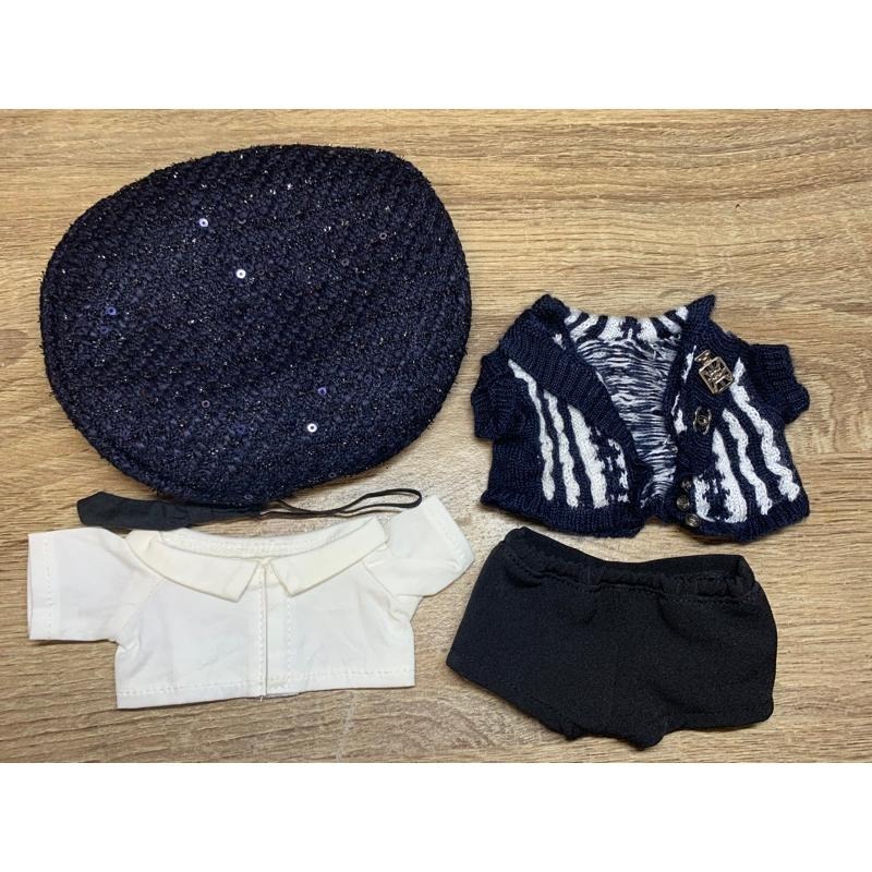 王一博20cm棉花娃娃衣-小香風套裝/全新/娃衣-細節圖2