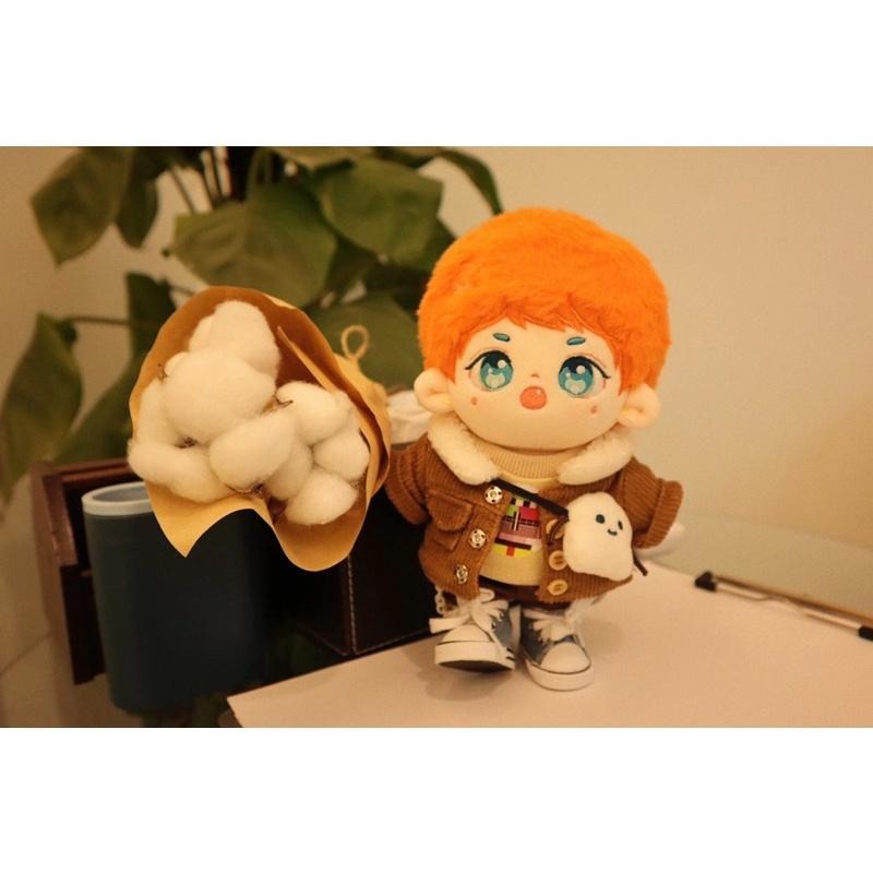 20cm棉花娃-橘梔皮/粉絲向棉花娃/張哲瀚/龔俊/山河令-細節圖3