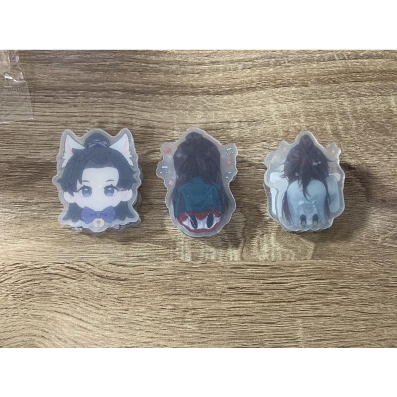 山河令同人周邊-PP夾/可可愛愛只有腦袋/詩酒江湖/周子舒/溫客行-細節圖2