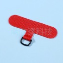 紅色-「牛津布」T型掛繩卡片
