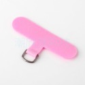 粉色-「牛津布」T型掛繩卡片