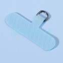 水藍色-「牛津布」T型掛繩卡片