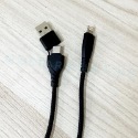 C+蘋果L+USB二合一快充線