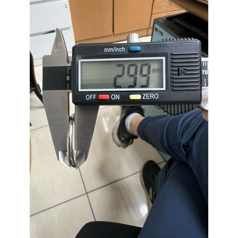 【台灣製】【現貨供應】白鐵環 鍍鐵環 圓環 直徑約3cm（封閉型無開口）（現貨供應）無縫-細節圖3