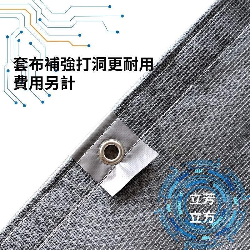 【台灣製高品質】60% 80%黑網 百吉網 抗UV遮陽網 (黑/藍/灰/綠/白)多肉植物遮光  防曬網 卡車黑網 針織網-細節圖2