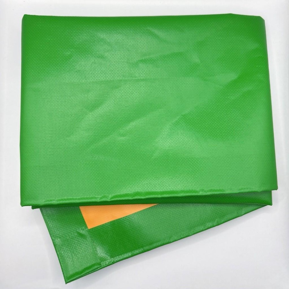 園區/無塵室專用（大尺寸） 帆布地墊 柑綠地墊 野餐墊  防水布 0.37mmPVC柑綠夾網帆布 100%防水-細節圖4