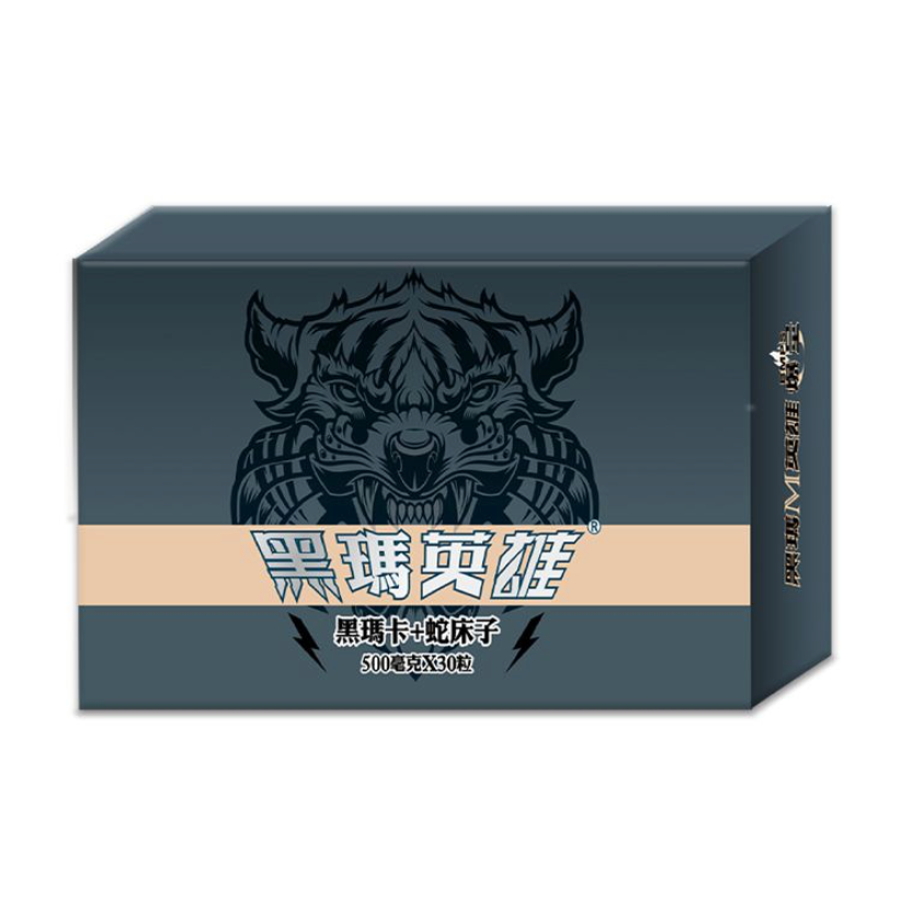 黑瑪英雄膠囊 濃縮黑瑪卡500mg 增強體力調節生理機能-細節圖2