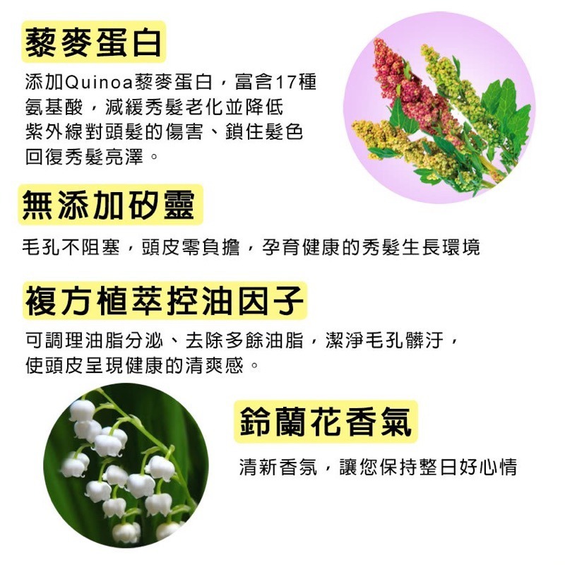 【花香5】原效洗髮乳/潤髮乳-1100G-細節圖7