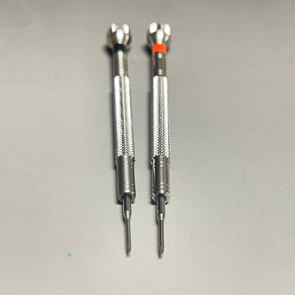 鐘錶螺絲刀 螺絲起子 一字鐘錶工具 全不銹鋼材質 手錶維修 刀肉固定孔可適用 T型刀肉 1.0mm 1.2mm-細節圖7