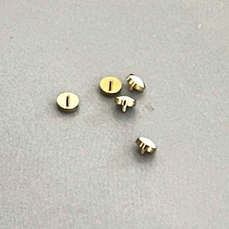 金色夜光珠 適用黑水鬼、綠水鬼、藍水鬼、潜航者陶瓷外圈金夜光珠-細孔適用 藍綠光  0.4mm小孔用 附固定膠、夾子-細節圖3