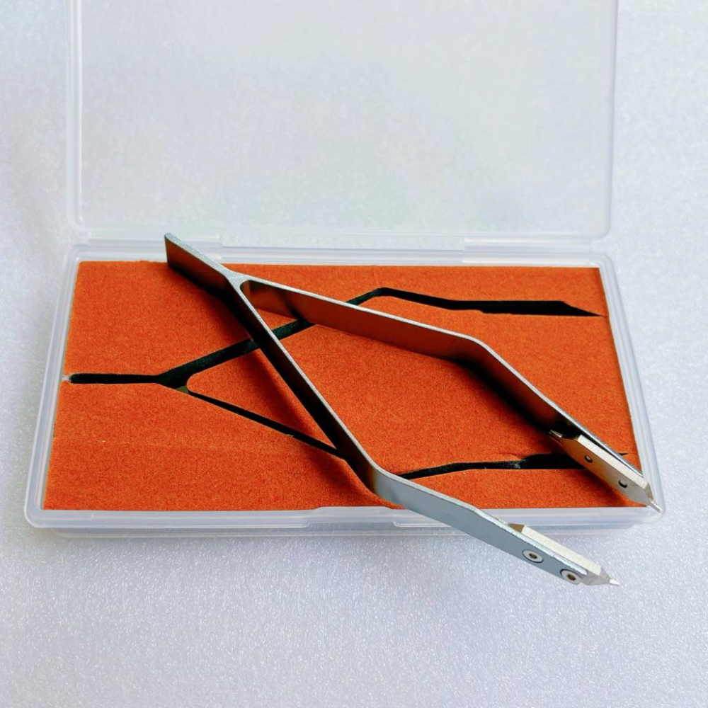 Y型鋁合金拆帶鉗 錶耳夾 生耳夾 錶耳鉗 生耳鉗 拆帶器 拆彈簧捧鉗 勞力士錶款可用 灰黑色 鋼藍色-細節圖7