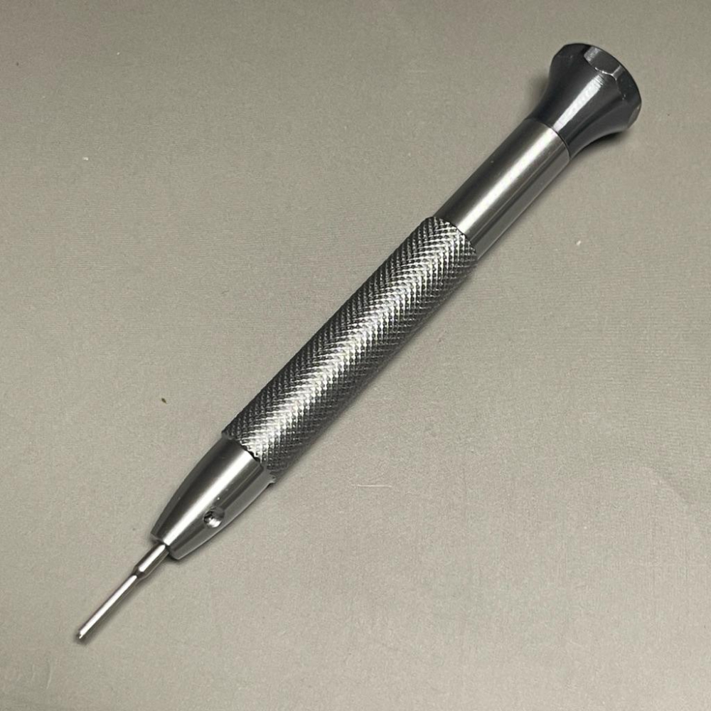 新款黑粗柄彩頭螺絲起子 勞力士錶帶 T型防滑鏍絲刀肉 螺絲起子 Rolex 鐘錶起子 拆錶節 錶帶調整 帝舵 拆錶節工具-細節圖2