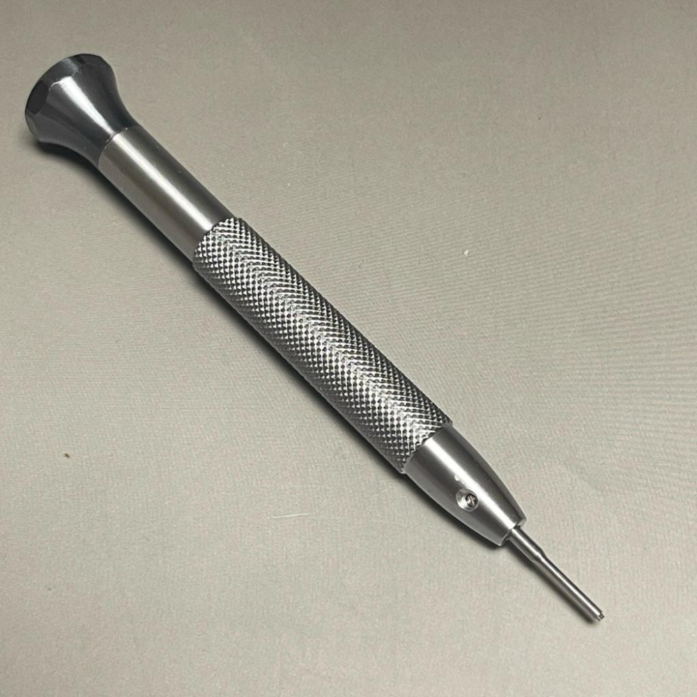 新款黑粗柄彩頭螺絲起子 勞力士錶帶 T型防滑鏍絲刀肉 螺絲起子 Rolex 鐘錶起子 拆錶節 錶帶調整 帝舵 拆錶節工具-細節圖3