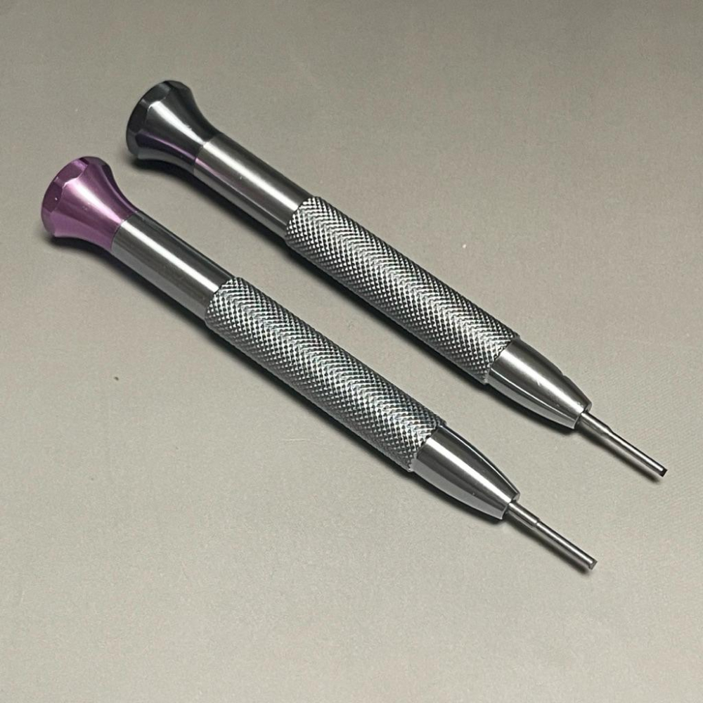 新款黑粗柄彩頭螺絲起子 勞力士錶帶 T型防滑鏍絲刀肉 螺絲起子 Rolex 鐘錶起子 拆錶節 錶帶調整 帝舵 拆錶節工具-細節圖7