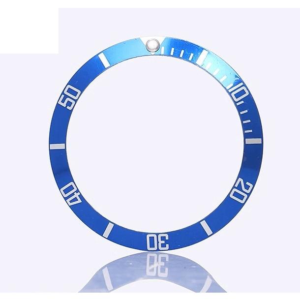 海馬新款濳水替用錶圈  代用鋁圈 歐米茄 海馬系列  尺寸：外徑38MM  內徑30.5MM-細節圖2