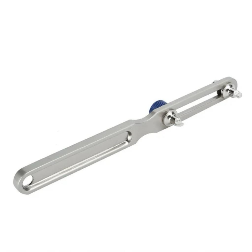 手錶維修工具 換電池 55mm開口兩爪開口手錶器  加大號兩腳手錶器  手錶底蓋兩爪開蓋器 加長快速開錶器 優質不鏽鋼製-細節圖3