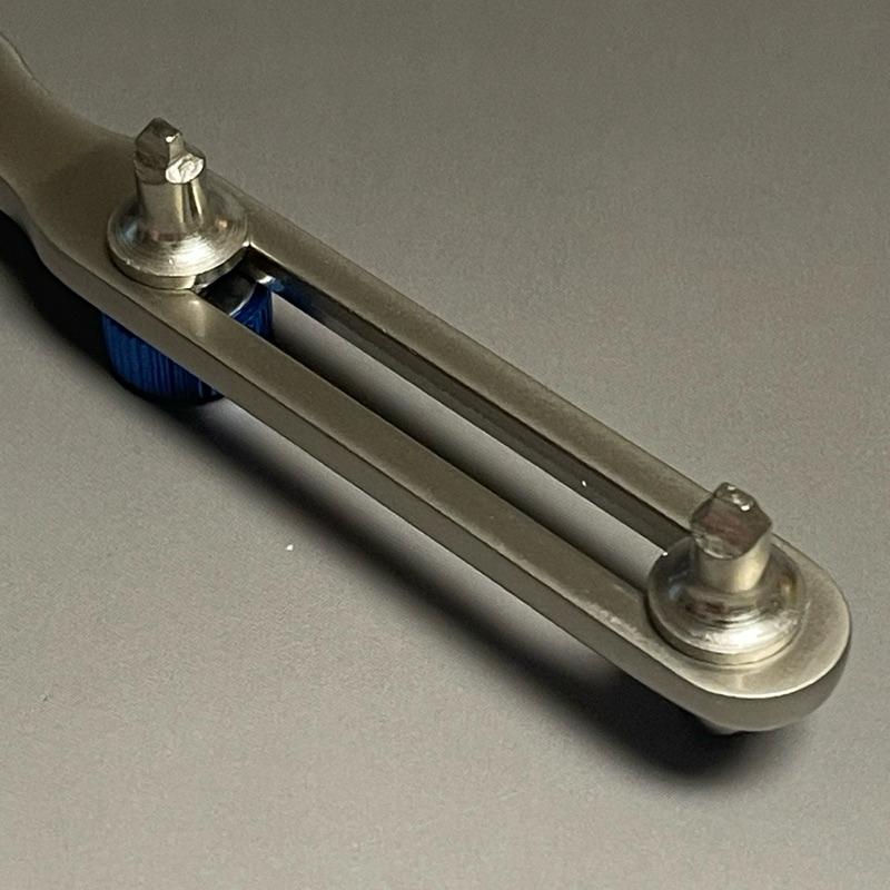 手錶維修工具 換電池 55mm開口兩爪開口手錶器  加大號兩腳手錶器  手錶底蓋兩爪開蓋器 加長快速開錶器 優質不鏽鋼製-細節圖6