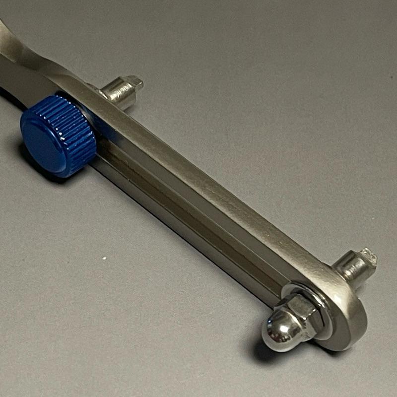 手錶維修工具 換電池 55mm開口兩爪開口手錶器  加大號兩腳手錶器  手錶底蓋兩爪開蓋器 加長快速開錶器 優質不鏽鋼製-細節圖9