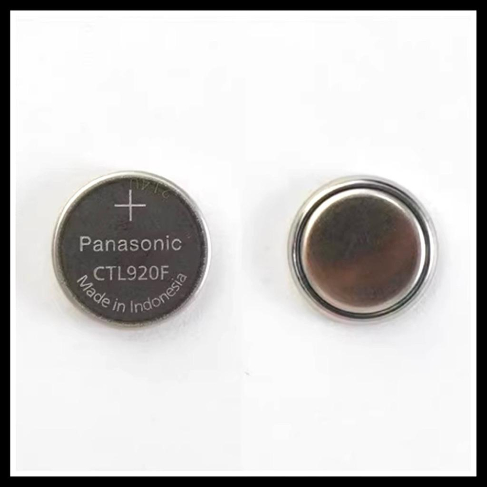 Panasonic 鈕釦電池 適用於卡西歐 光動能電池 CTL920 太陽能充電電池-細節圖2