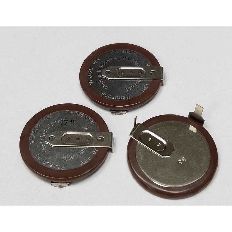 全新原裝 VL2020 90度、180度、105度腳 3V帶焊腳可充電池 BMW寶馬遙控鑰匙專用-細節圖6