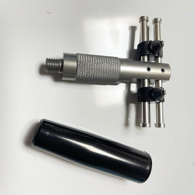 手錶開蓋工具 維修工具 T型可調式兩尖頭開蓋器 手錶後蓋開啟器 閉蓋器 拆卸器 手錶維修 手錶DIY維修 更換電池-細節圖2