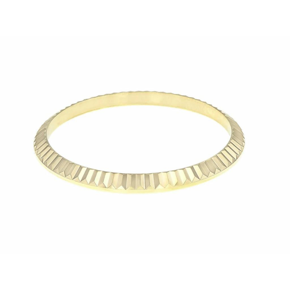 蠔式金色太陽齒圈 太陽錶圈 太陽圈適用於勞力士 Date、Datejust、President Daydate系列-細節圖2