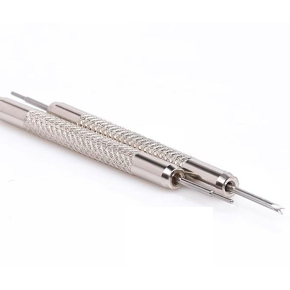 維修工具  小型雙頭可換生耳彈簧捧  錶耳 皮錶帶、帆布錶帶、不鏽鋼錶帶 拆卸錶帶工具 鐘錶工具-細節圖2