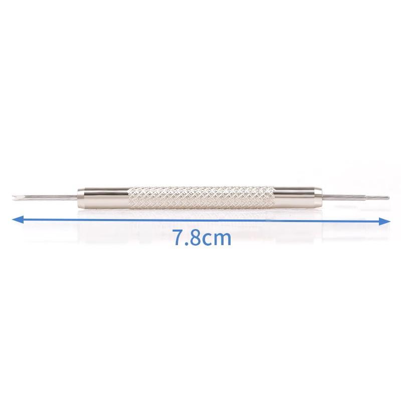 維修工具  小型雙頭可換生耳彈簧捧  錶耳 皮錶帶、帆布錶帶、不鏽鋼錶帶 拆卸錶帶工具 鐘錶工具-細節圖4