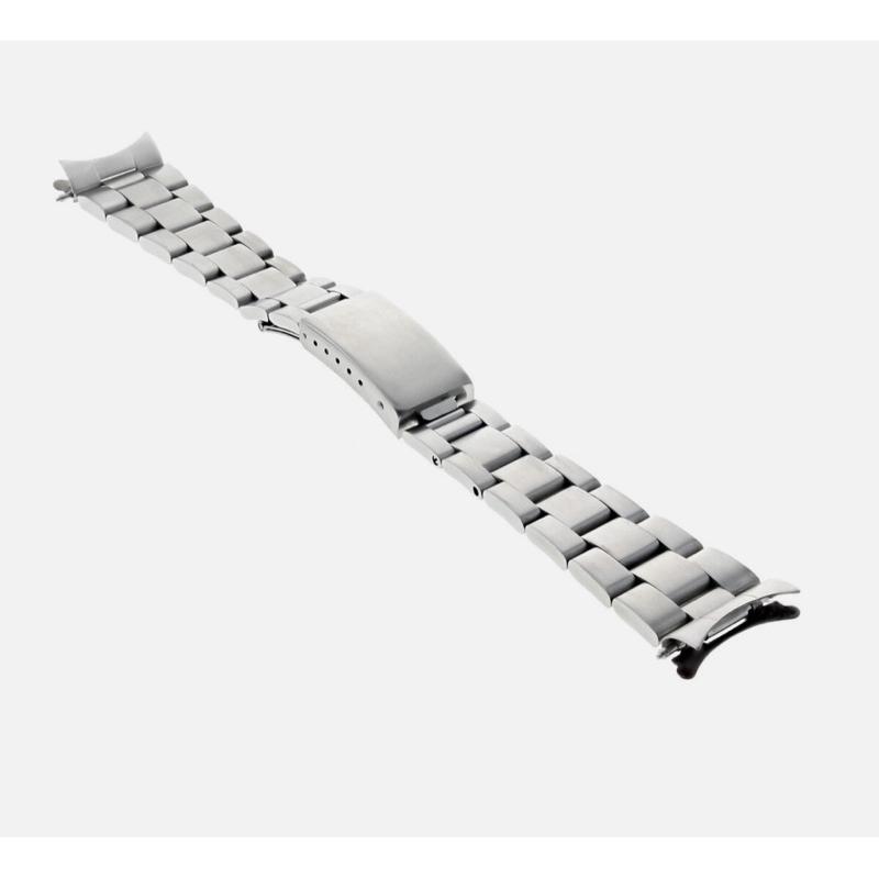 19 MM 平板錶帶實心不鏽鋼錶帶 適用於勞力士日期 34 毫米  三板帶-細節圖2