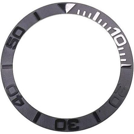 Yacht-Master  黑色陶瓷外圈  錶圈 刻度圈   凸字陶瓷圈  Yacht-Master代用陶瓷圈-細節圖2