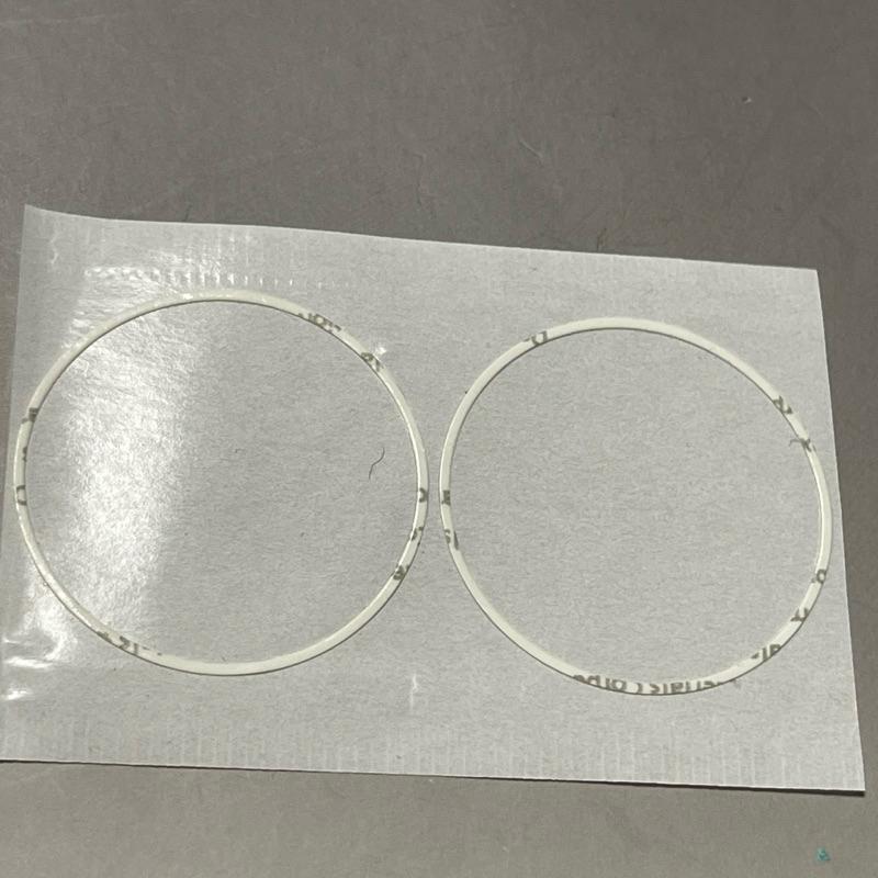 錶外圈用雙面貼紙 適用於38MM/40mm 手錶陶瓷 刻度手錶錶圈背雙面膠貼紙 四張一組-細節圖2