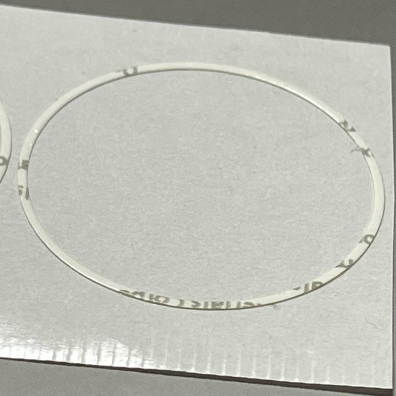 錶外圈用雙面貼紙 適用於38MM/40mm 手錶陶瓷 刻度手錶錶圈背雙面膠貼紙 四張一組-細節圖3