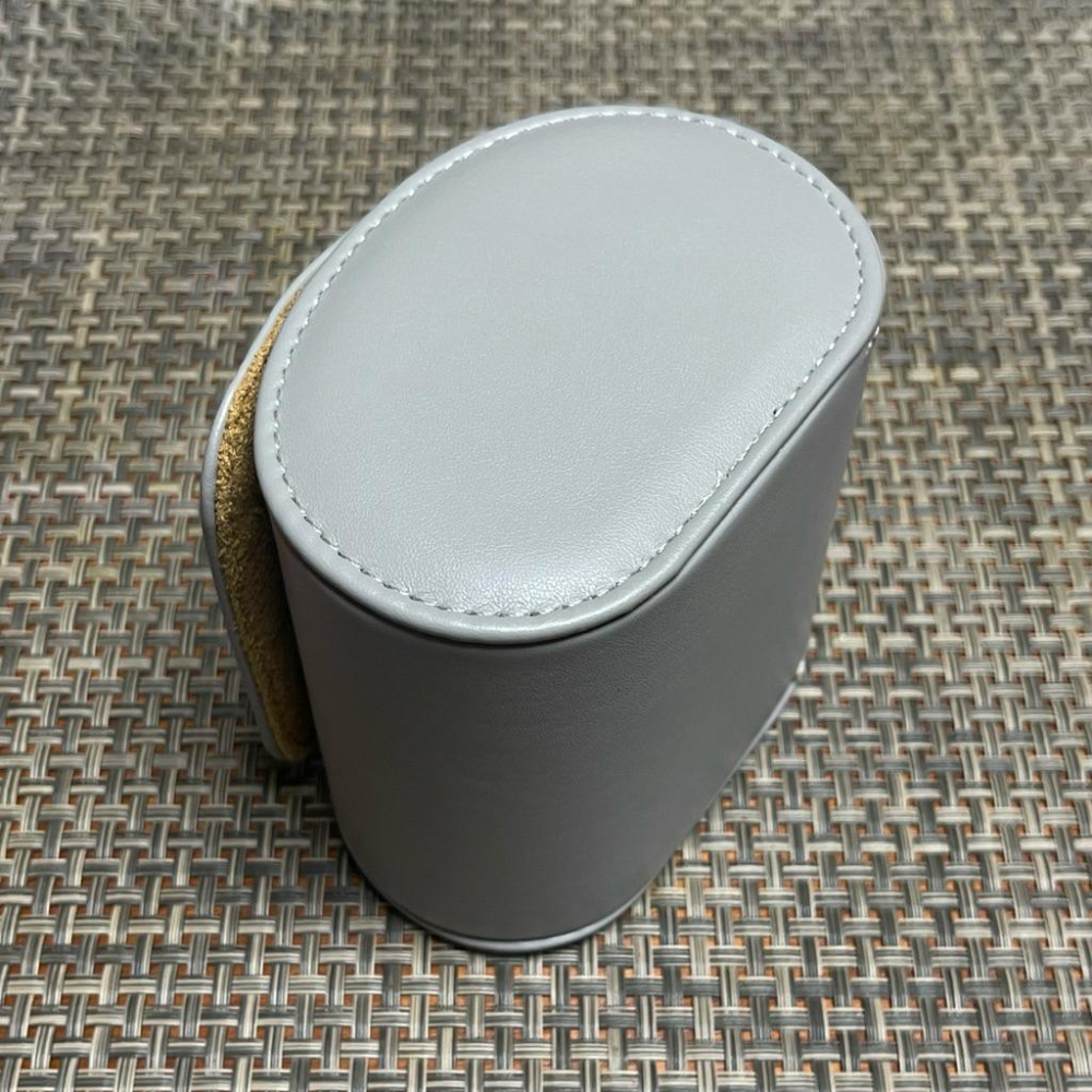 灰色皮革錶盒 腕錶收藏旅行包 插式固定錶盒 手錶收納 手錶收藏盒 外出攜帶盒 防塵防摔  錶盒 出差旅行隨身錶盒 單支-細節圖3