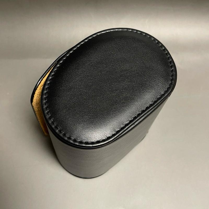 旅行皮革錶盒 腕錶收藏旅行包 便攜手錶盒 手錶收納 手錶收藏盒 外出攜帶盒 防塵防摔  錶盒 出差旅行隨身錶盒 單支-細節圖4