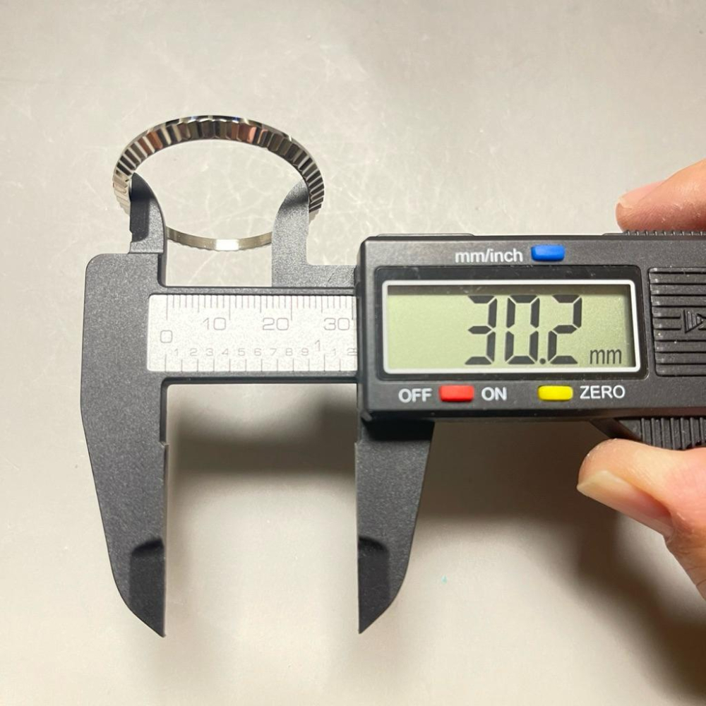蠔式不銹鋼太陽齒圈 太陽錶圈適用於36系列 勞力士日誌型Datejust不鏽鋼圈 錶圈內徑30.2mm-細節圖5