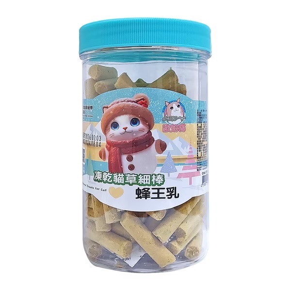 歐姆貓 凍乾貓草細棒罐裝 海陸原肉凍乾粒罐裝 80g/85/90g《兩款各4種》罐裝 全齡貓 零食 貓零食-規格圖10