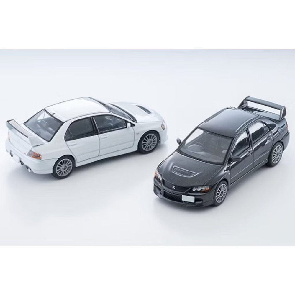 TOMYTEC LV-N349a 三菱Lancer GSR EVO IX MR 灰/白-規格圖5