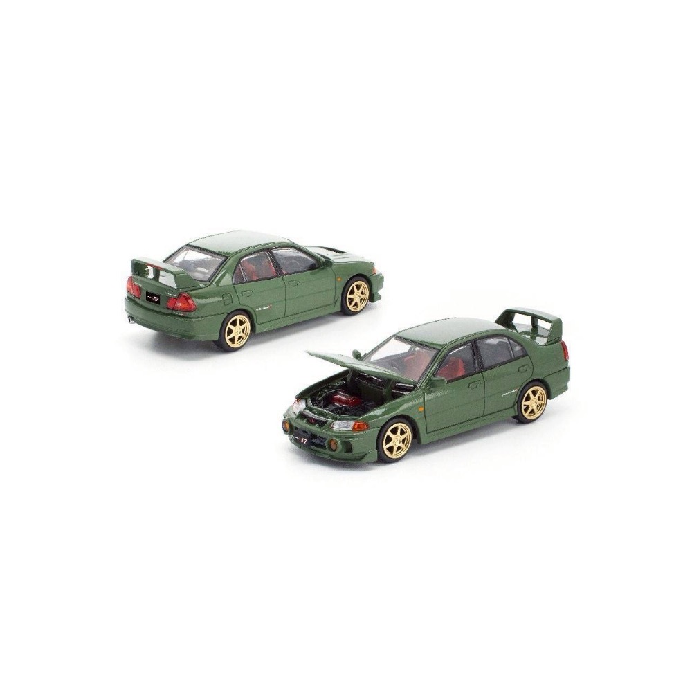 POP RACE × ENIGMA MITSUBISHI LANCER EVOLUTION IV GREEN-細節圖2