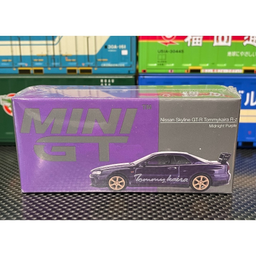 MINI GT #616 Nissan GT-R (R34) R-Z 午夜紫