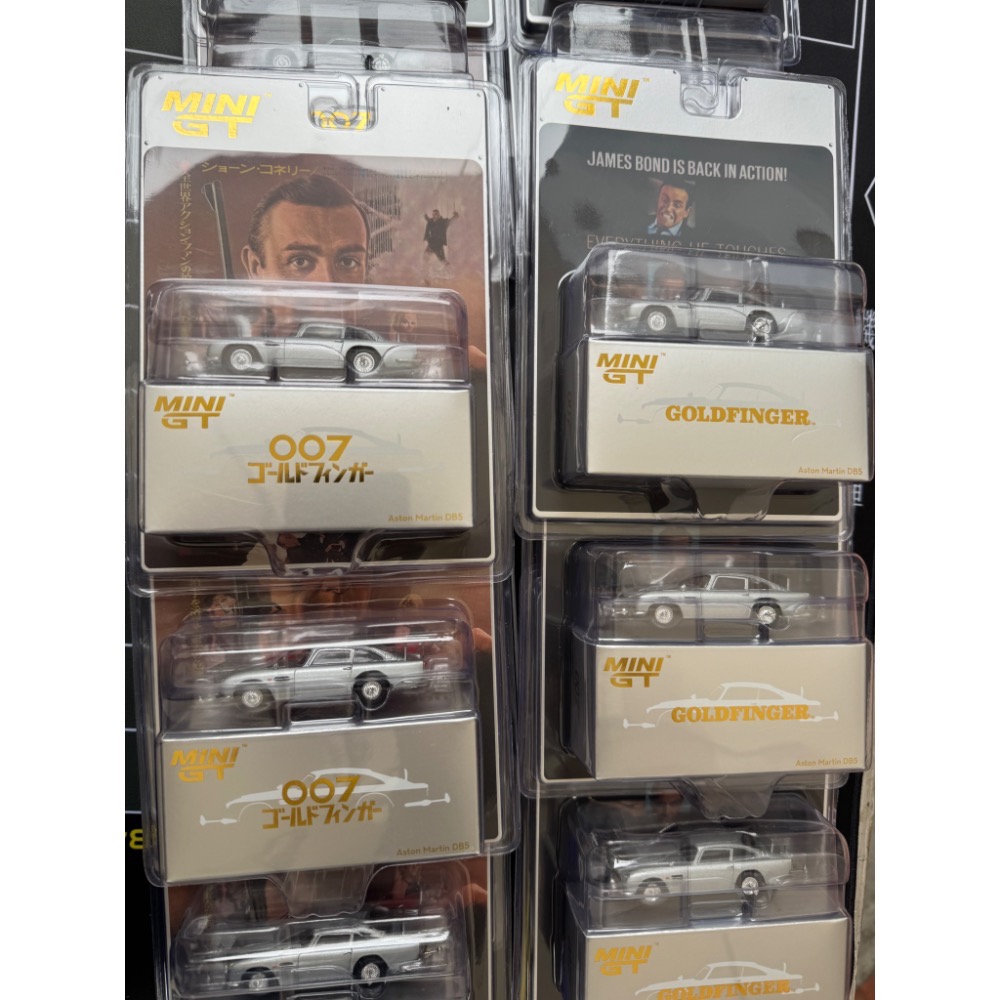MINI GT #900 ASTON MARTIN DB5 007 詹姆士龐德 一般版-細節圖2