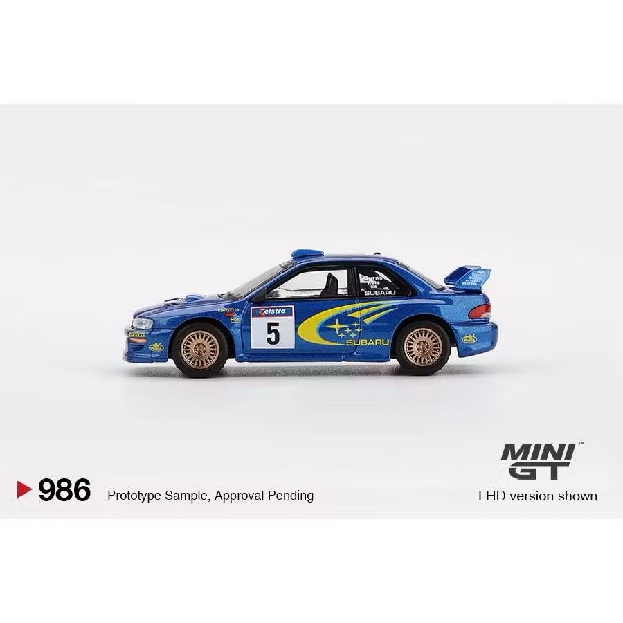 MINI GT #986 Subaru Impreza WRC 1999 Rally 澳洲冠軍-細節圖2