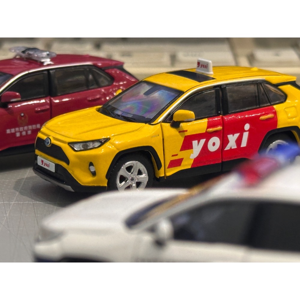 2026 台北國際潮流玩具展 Tiny 台灣 Toyota Rav4 Yoxi 計程車-細節圖2