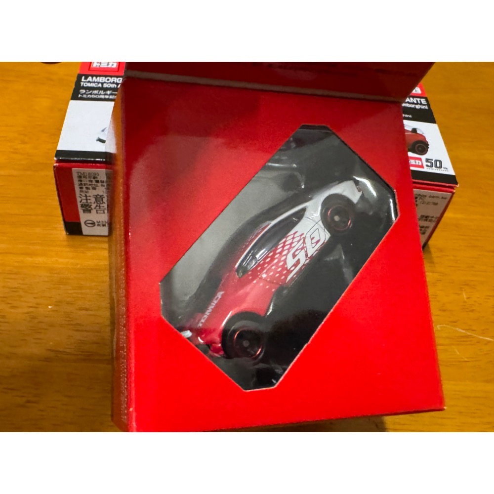TOMY TOMICA 多美小汽車 50週年紀念車款 LAMBORGH huracan performante藍寶堅尼-細節圖2