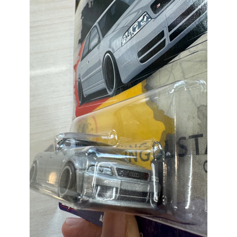 HOTWHEELS 汽車文化系列 風火輪小汽車 AUDI S4 Quattro 奧迪-細節圖3