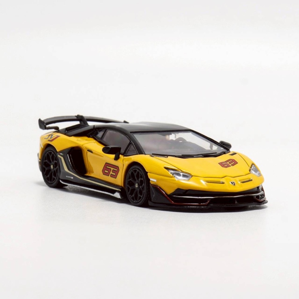 MaxWell 1/64 Lamborghini Aventador SVJ #63-細節圖2
