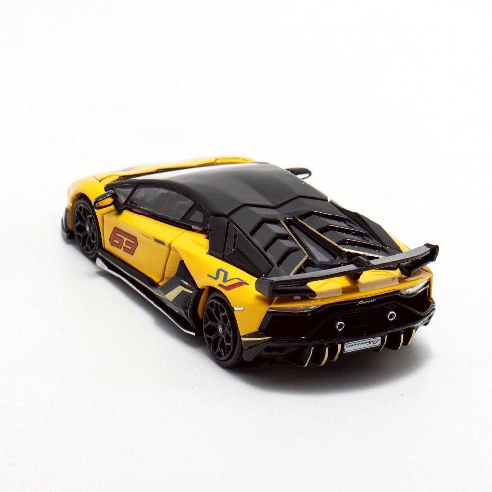 MaxWell 1/64 Lamborghini Aventador SVJ #63-細節圖3