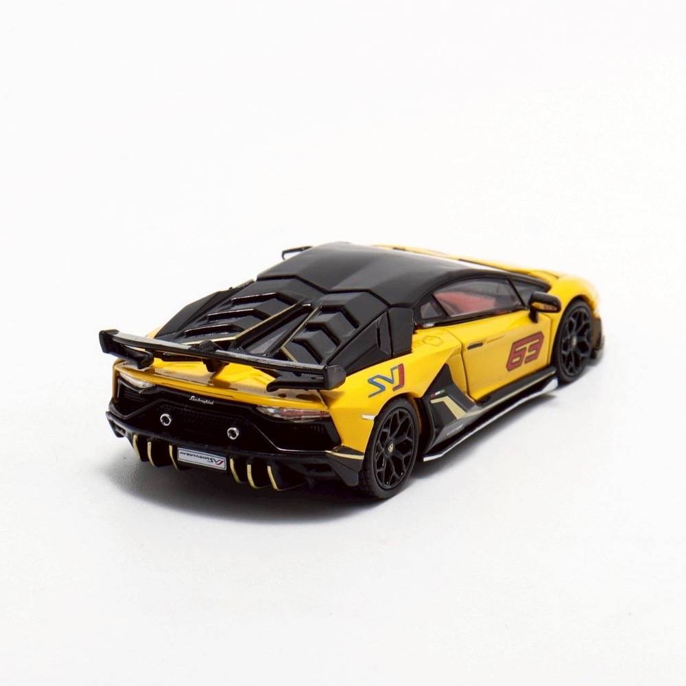 MaxWell 1/64 Lamborghini Aventador SVJ #63-細節圖4