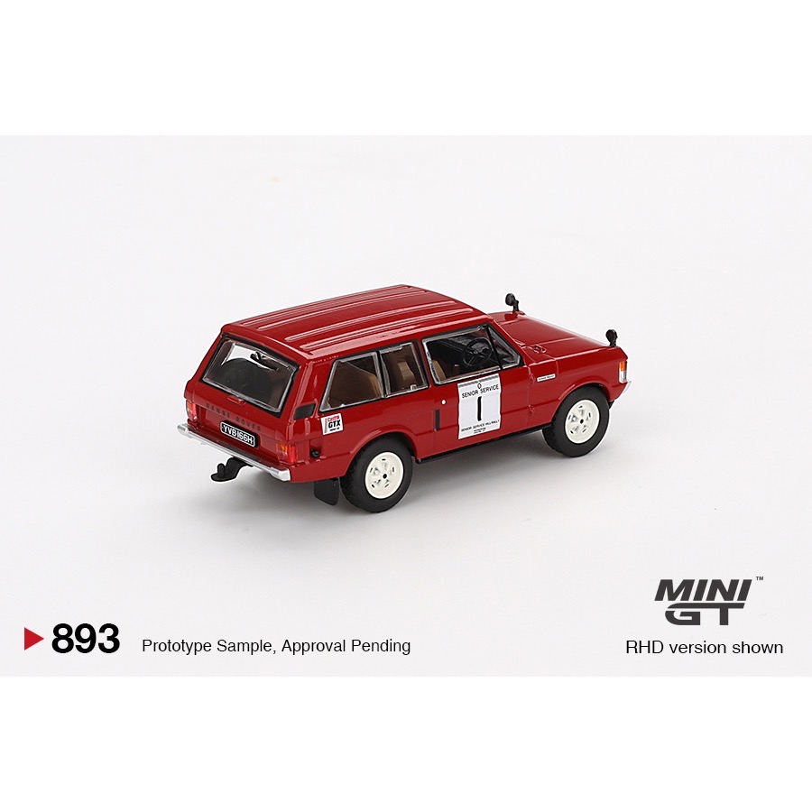 MINI GT #893 Range Rover 1971 International Hillrally Winner-細節圖2
